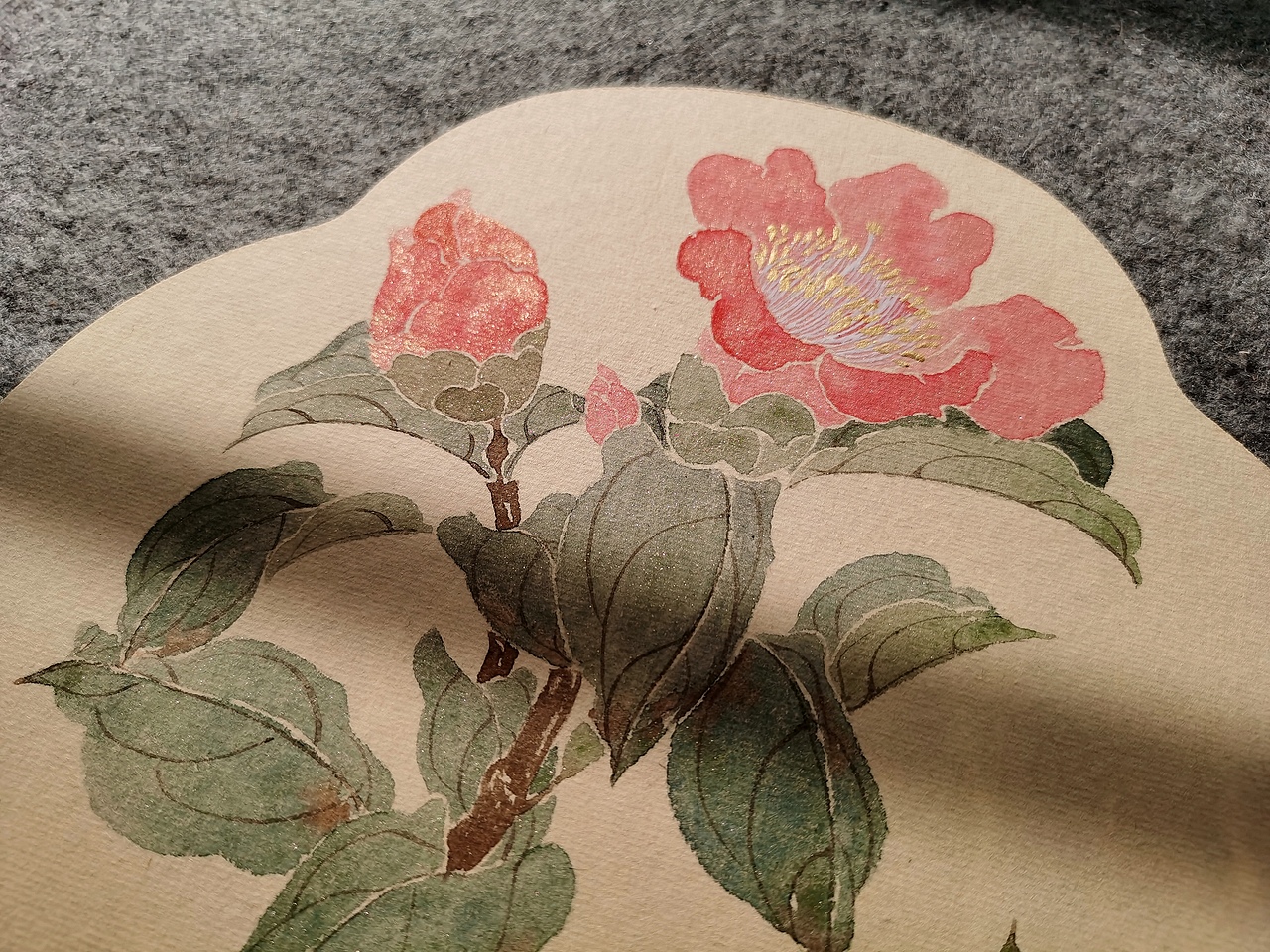 手绘团扇第一弹