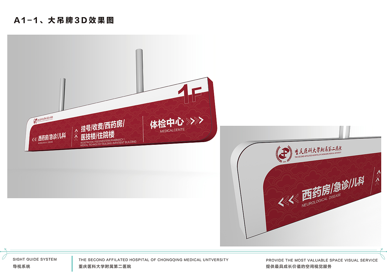 医科大学附属第二医院导视系统设计