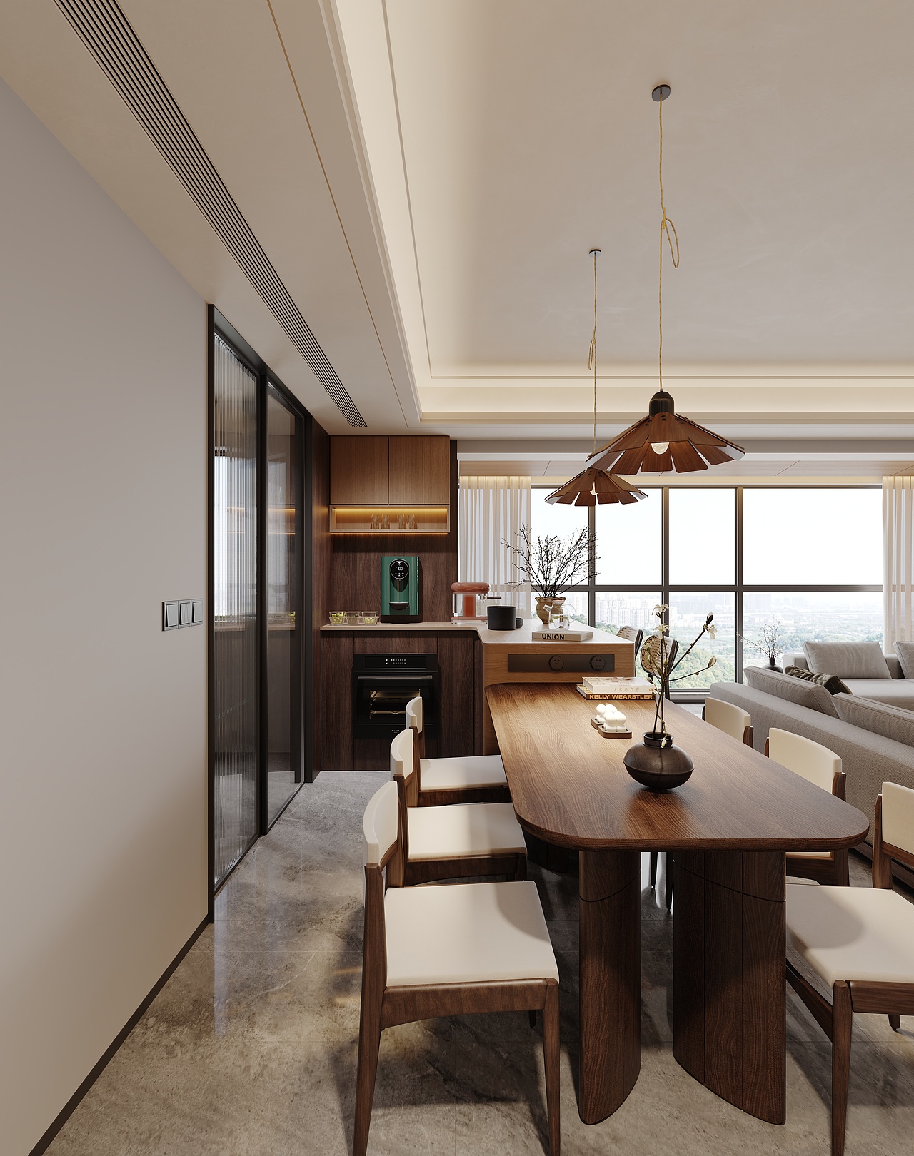 最近渲染 现代中古