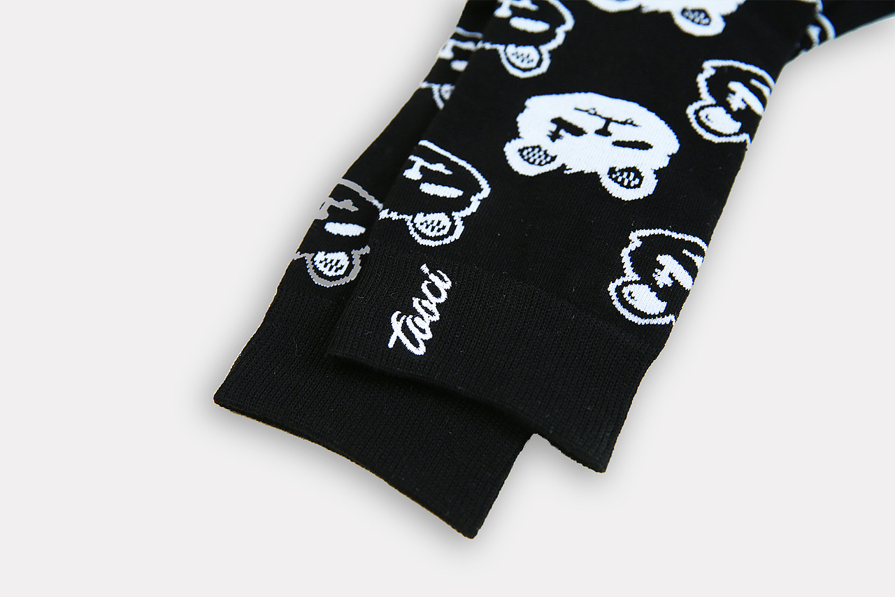 袜子商业白底图特写图