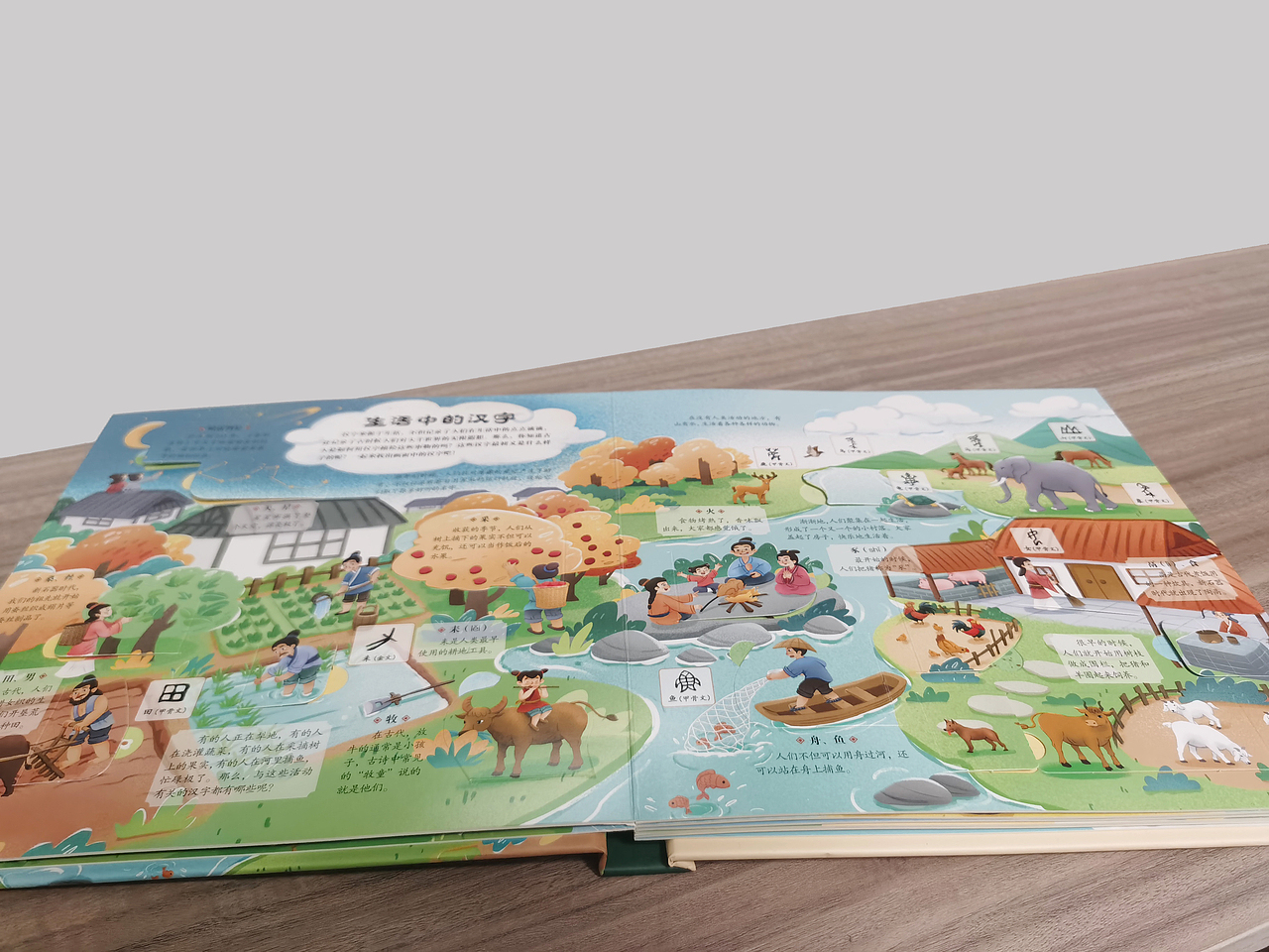 呦呦童汉字立体翻翻书书