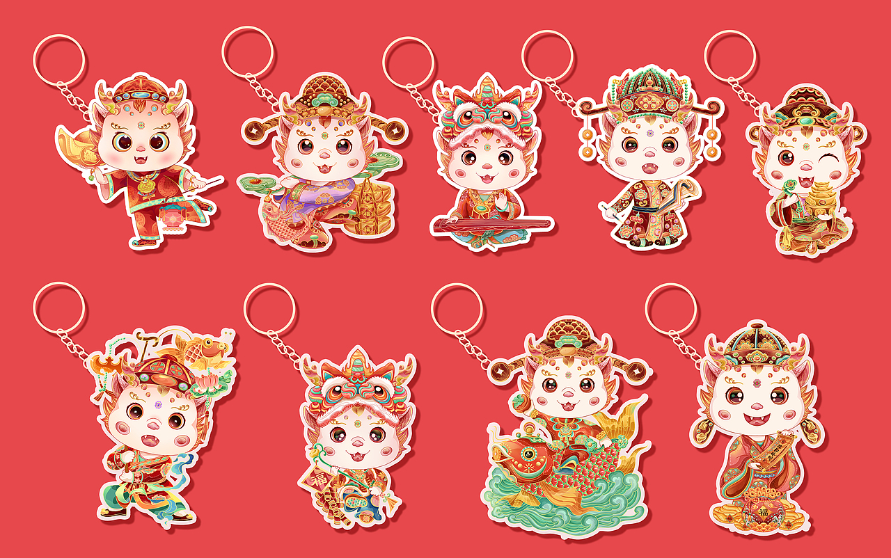 【2024龙年IP】插画设计