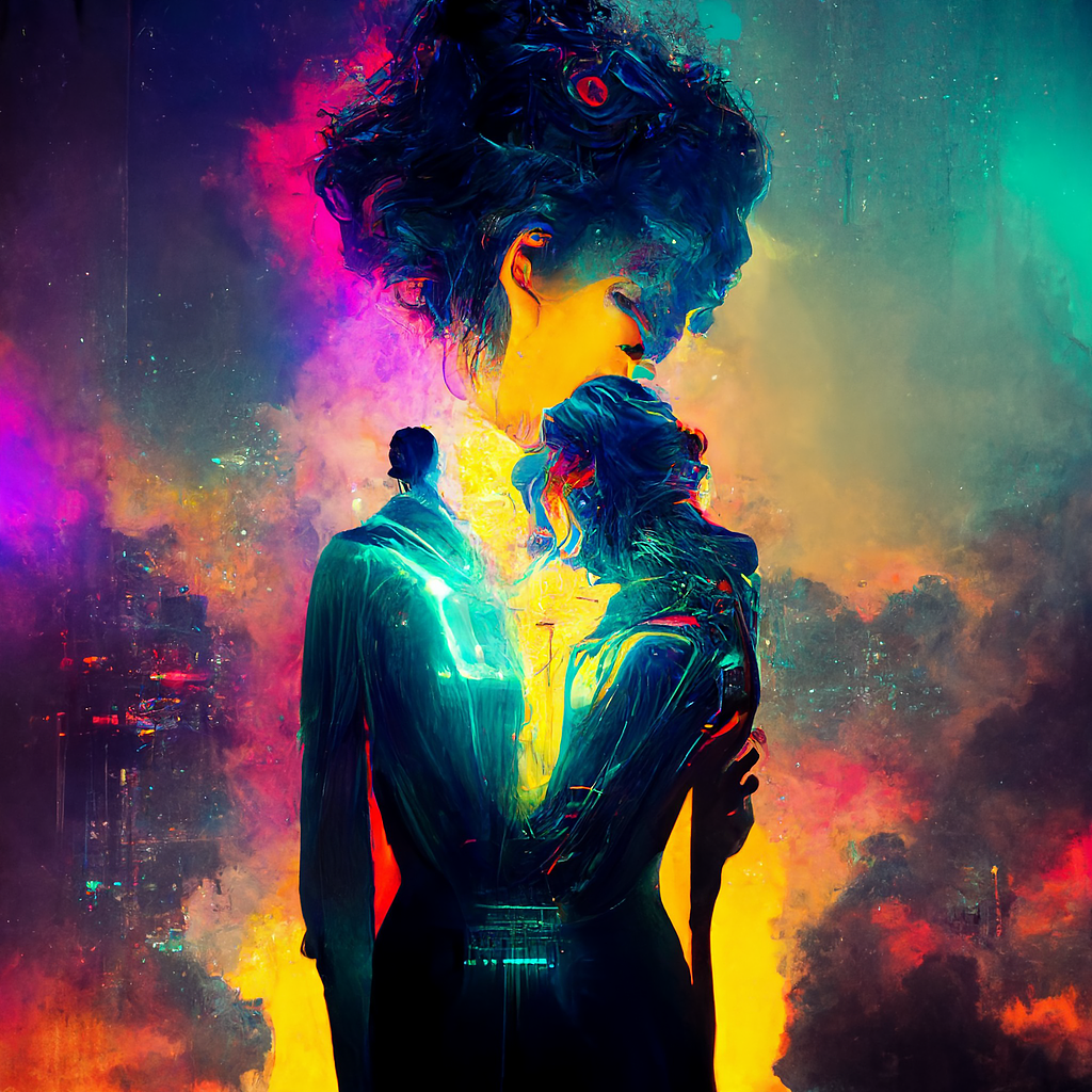 赛博朋克风（ai作画）