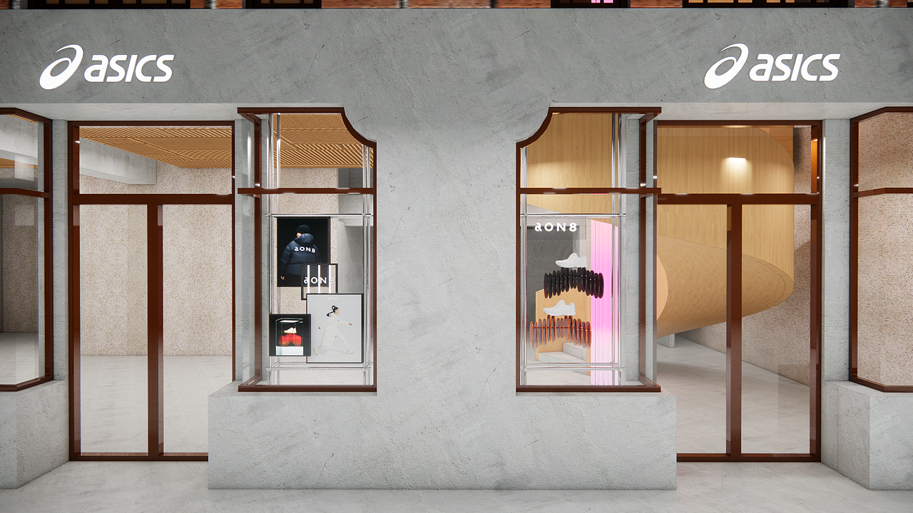 亚瑟士x8ON8 联名（图ZMzMyNTM5MzY0） - 建筑/空间 - 站酷设计师张咸菜原创素材 - 站酷ZCOOL