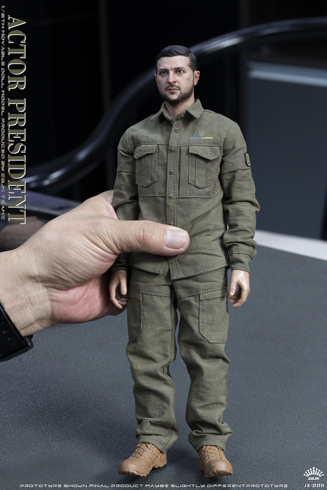 ZGJKTOYS新品:1/6 演员总统-小泽 吊卡