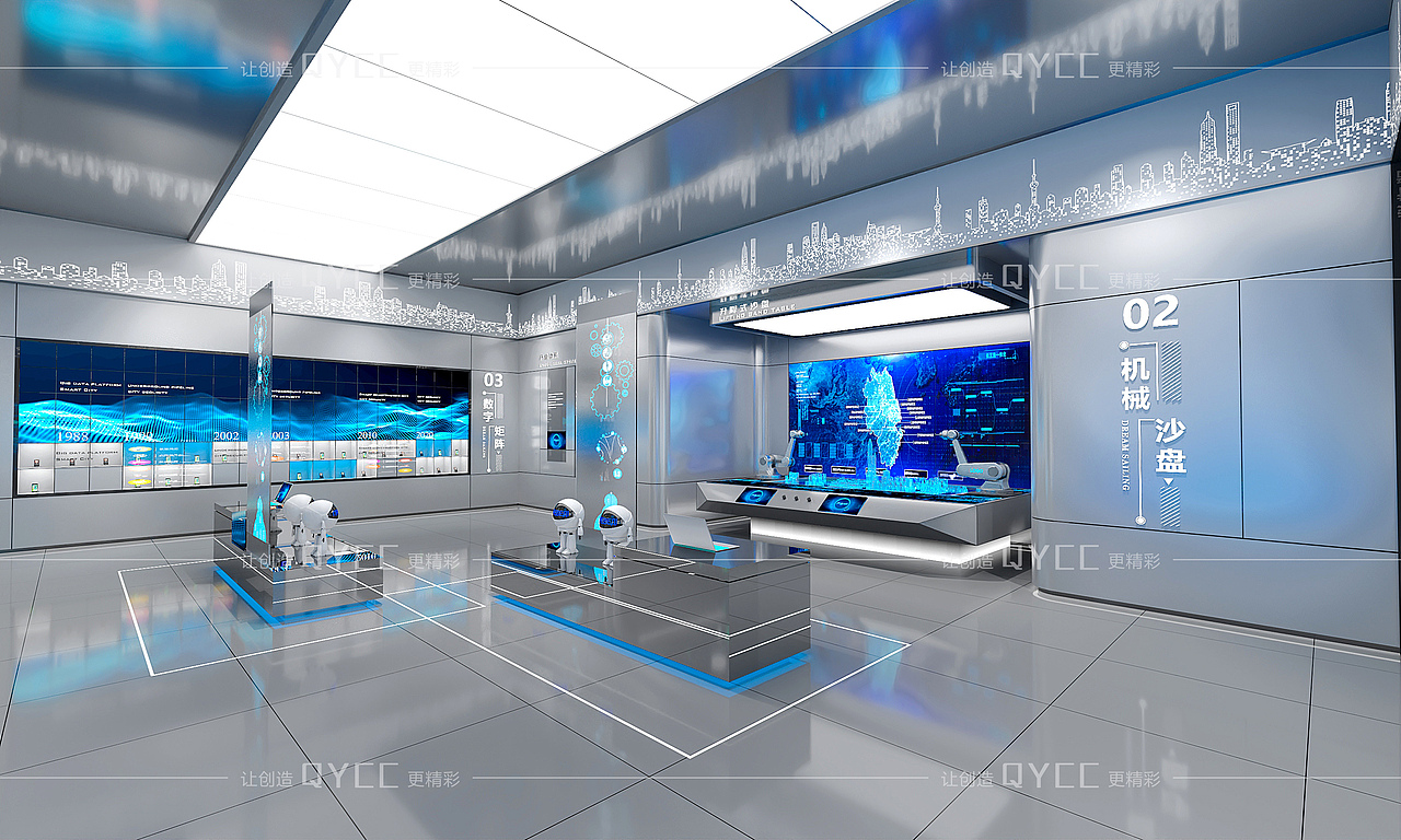 科技展厅企业展厅设计