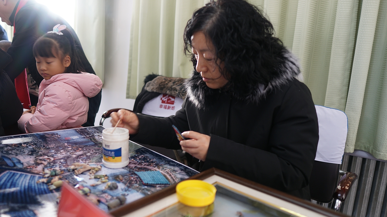 非遗进社区公益惠民活动走进顺城区葛布街道新地社区