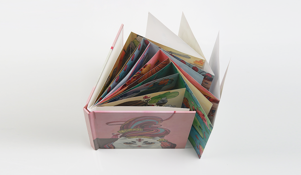 《唐猫》绘本设计