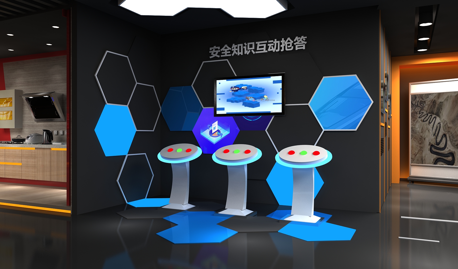 综合教育，展厅展馆，公共安全，消防、化工工业