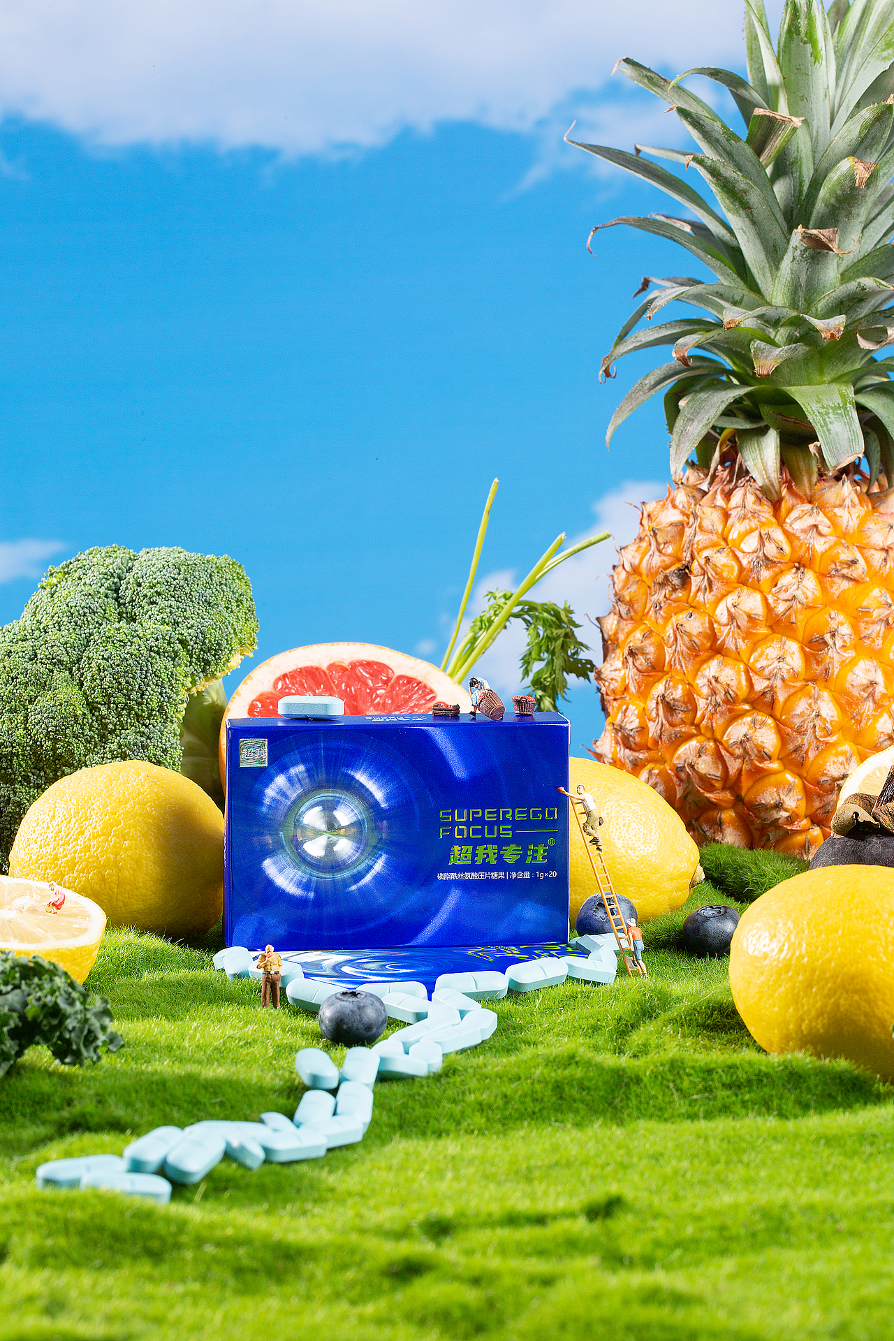 超我专注-微缩小人拍摄