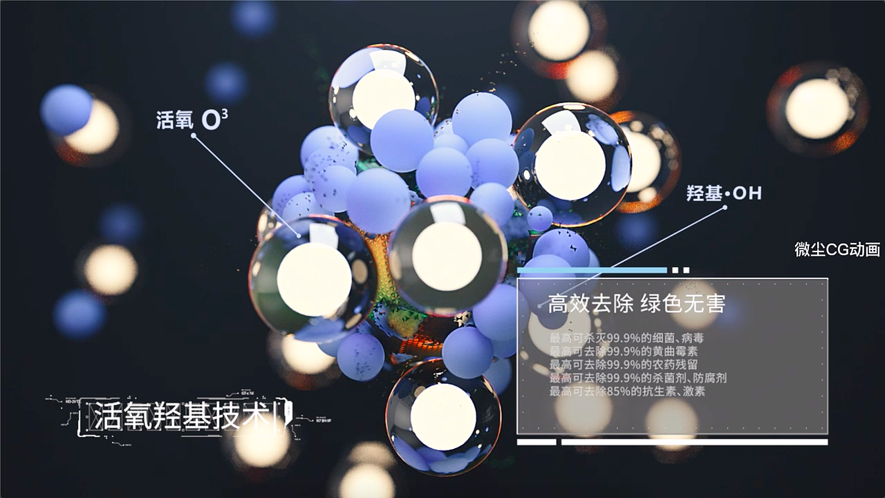 优食系列家用净食机 果蔬清洗机 三维CG动画
