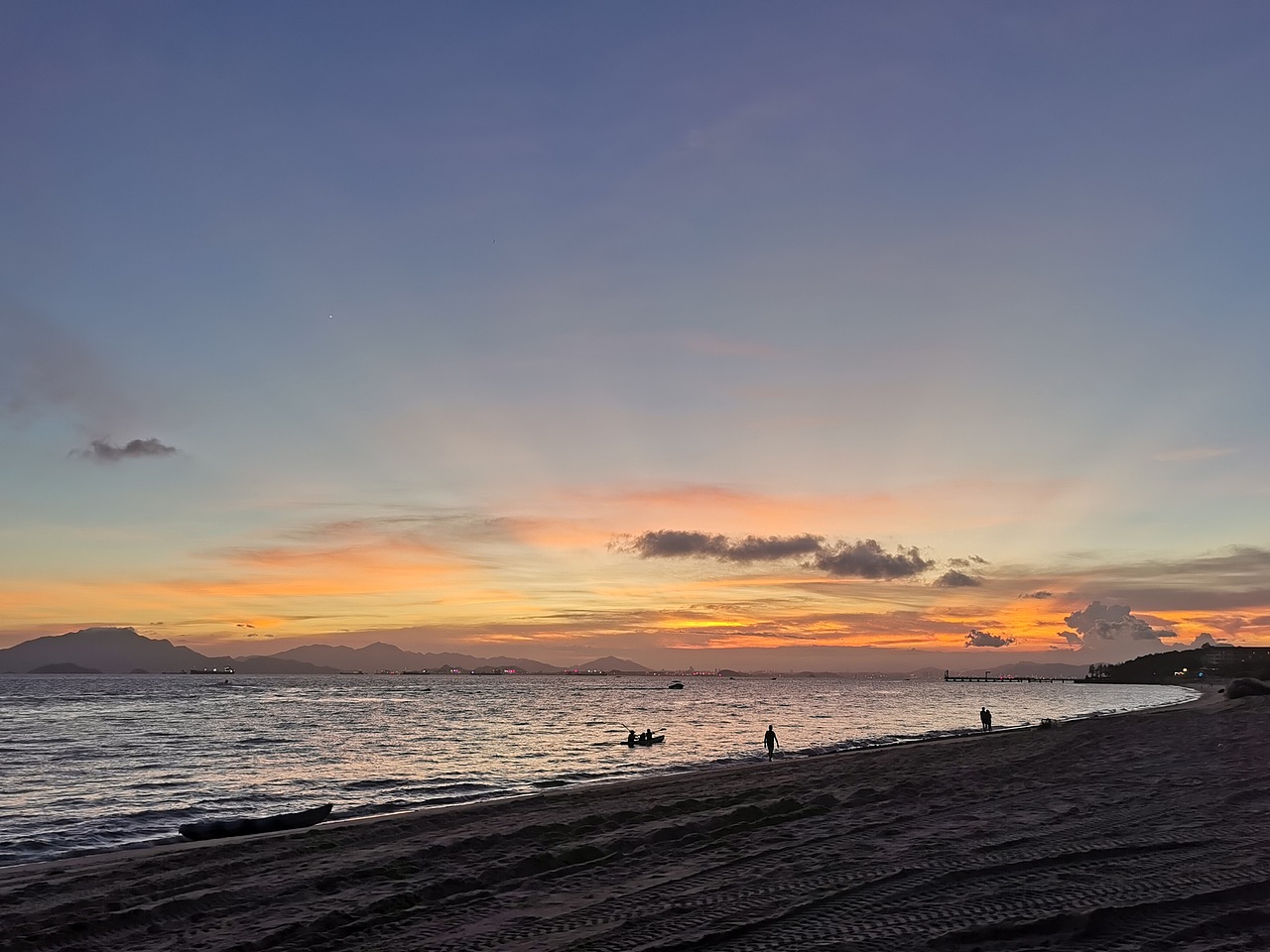 一次海边的风景