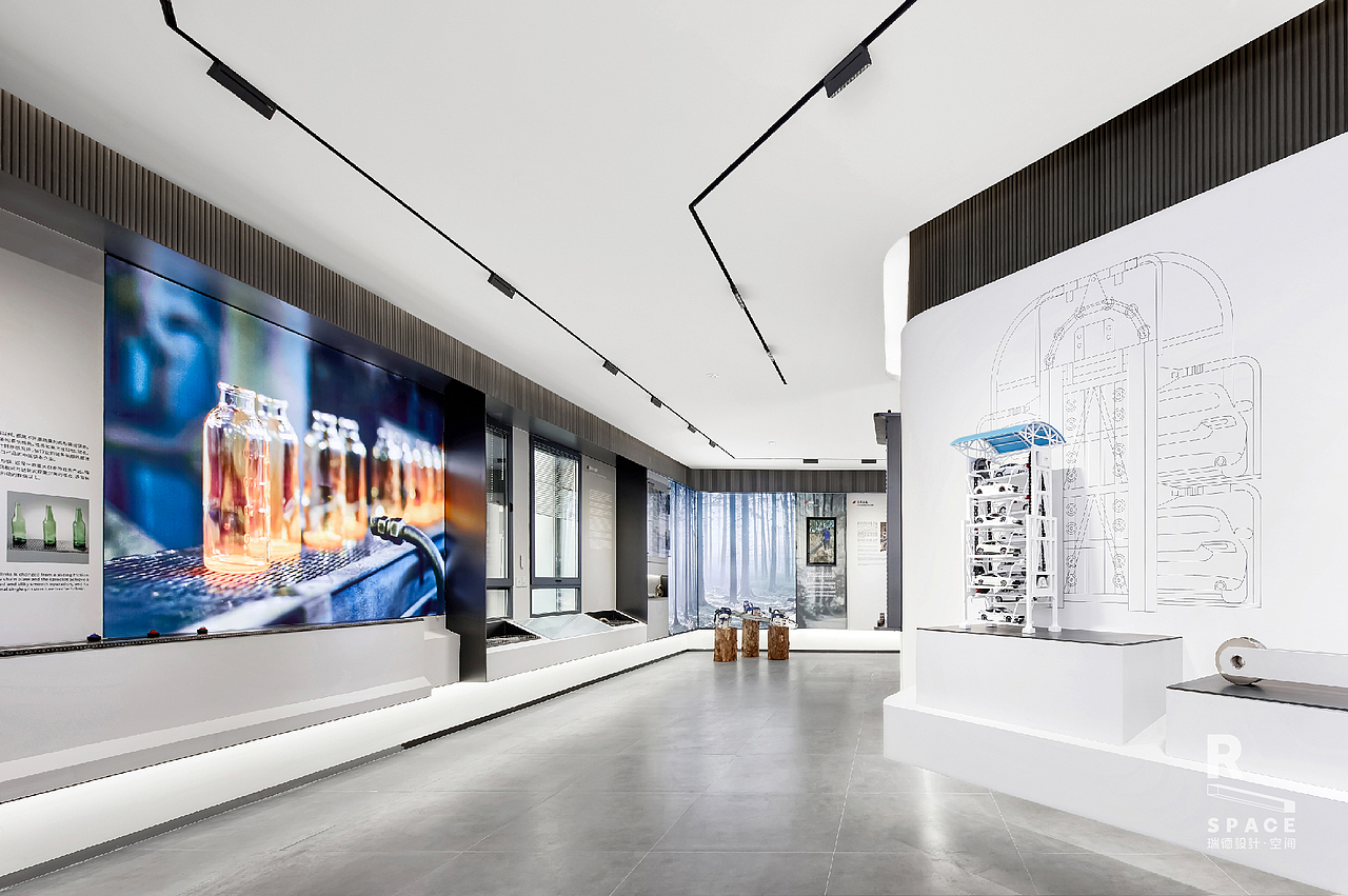 恒久集团 x 瑞德设计丨恒久企业展厅设计（图ZMzM5ODI2MTI4） - 商业空间设计 - 站酷设计师瑞德设计股份原创素材 - 站酷ZCOOL