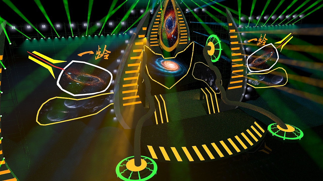 音乐节舞台设计