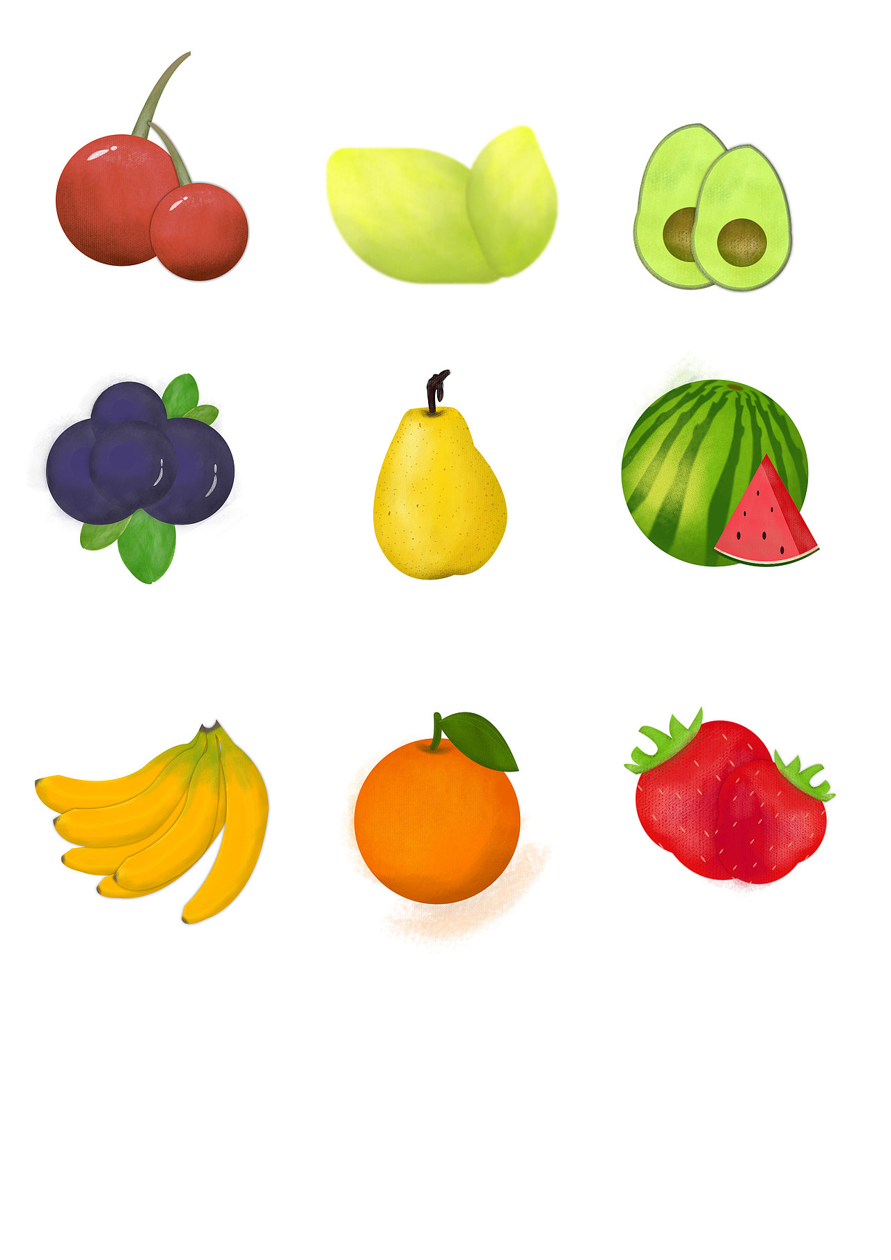 水果插画