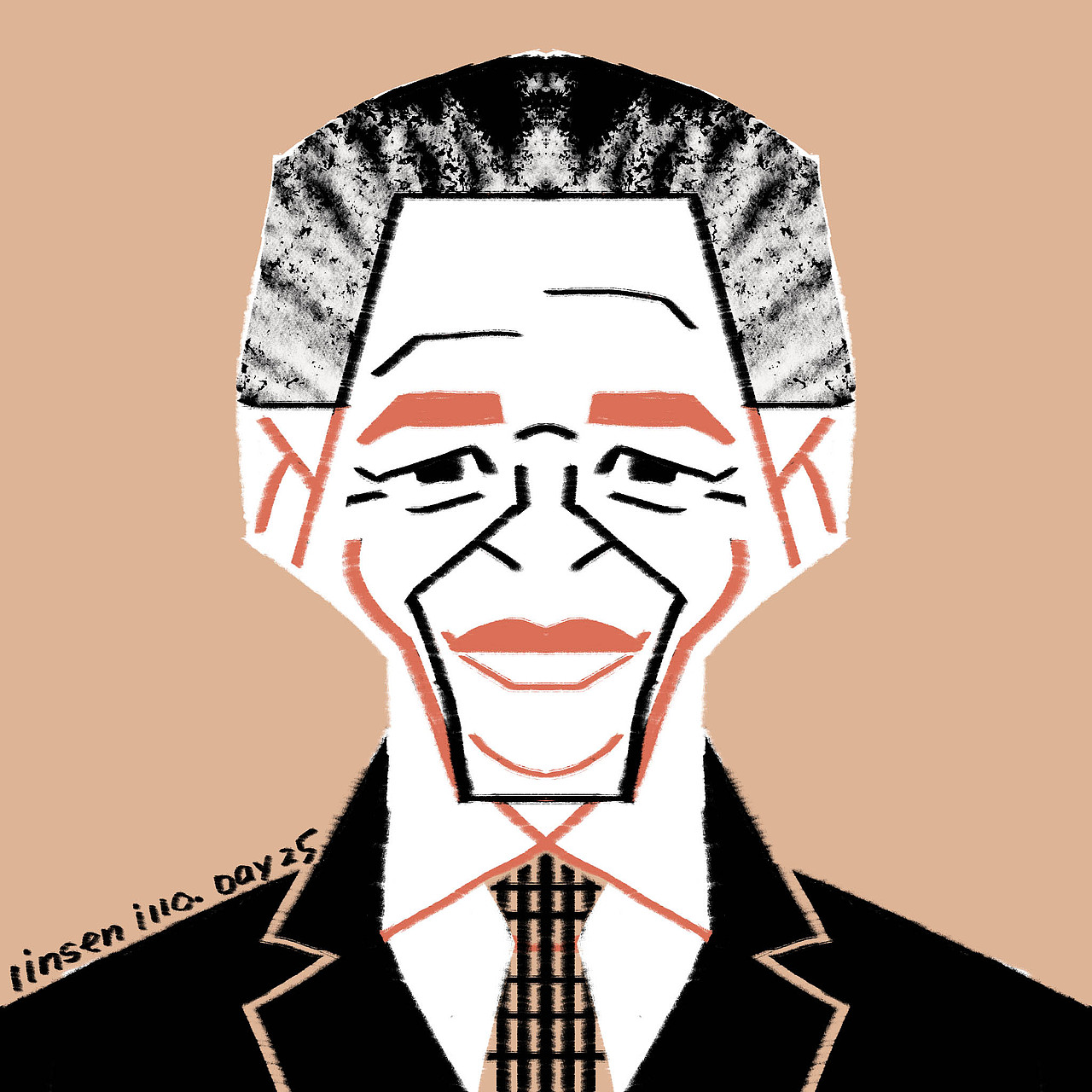 2024年1月肖像插画打卡记录（图ZMzYxNTk0NDU2） - 商业插画 - 站酷设计师林森插画原创素材 - 站酷ZCOOL