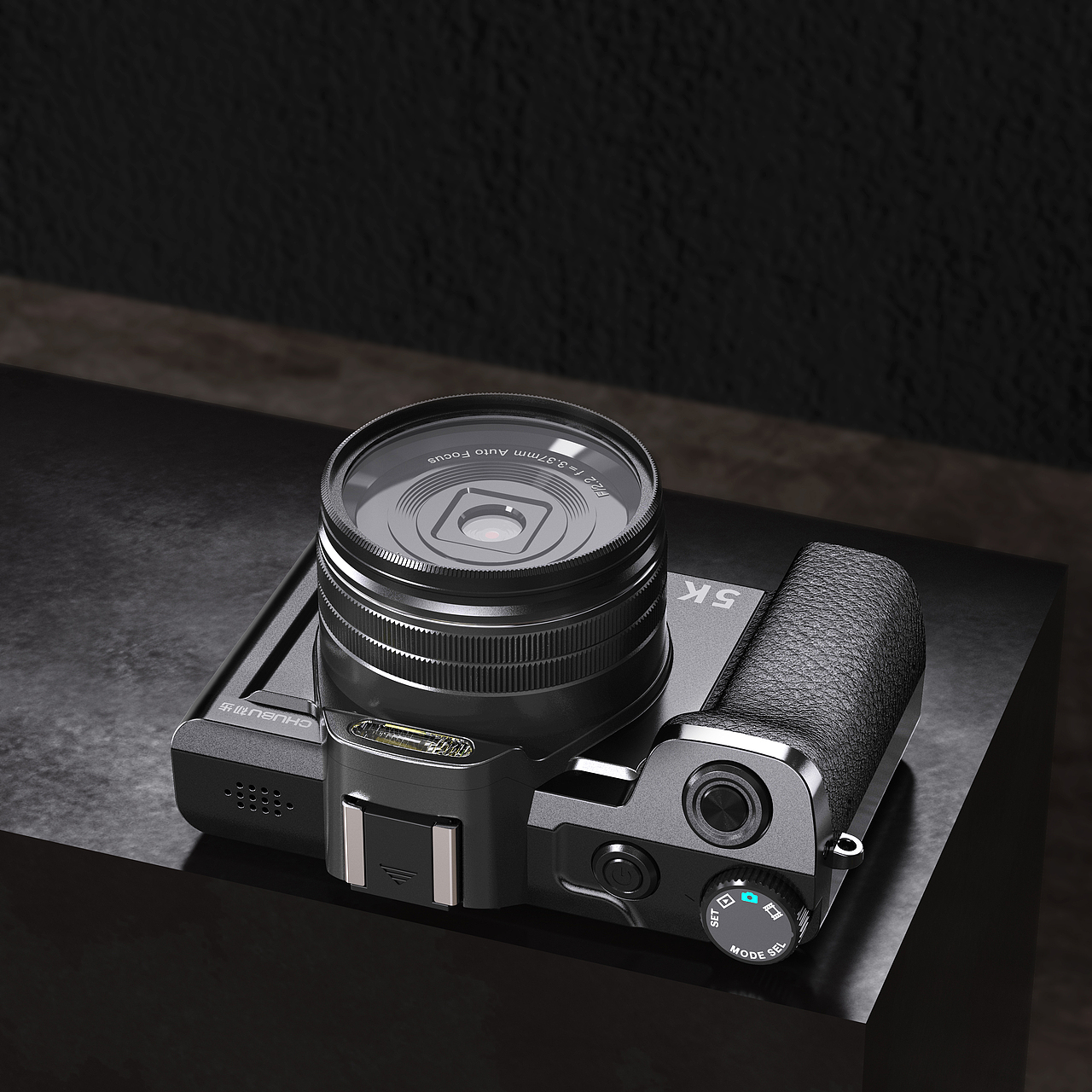 數(shù)碼相機渲染（微單）（圖ZMzQ4ODQxMzI0） - 產(chǎn)品 - 站酷設計師GANSK原創(chuàng)素材 - 站酷ZCOOL