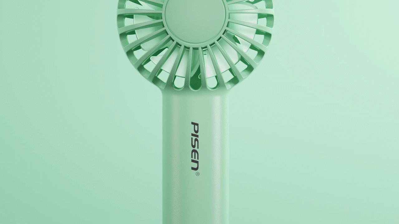 PISEN/品胜 玲珑手持风扇三维动画