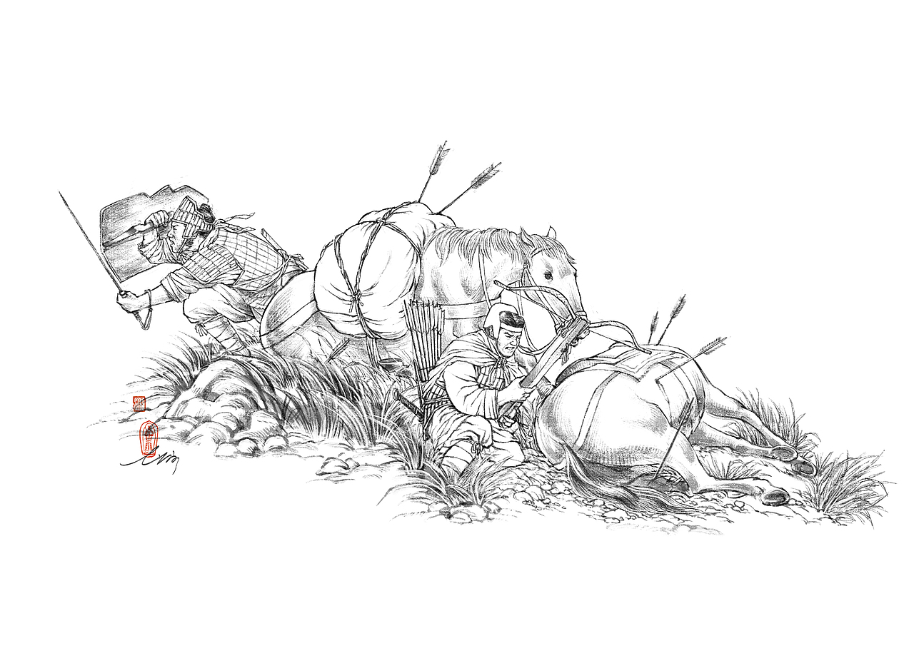 遭遇 - 寒山徒草草（图ZMzIyODgyNjIw） - 创作习作 - 站酷设计师赵画画原创素材 - 站酷ZCOOL