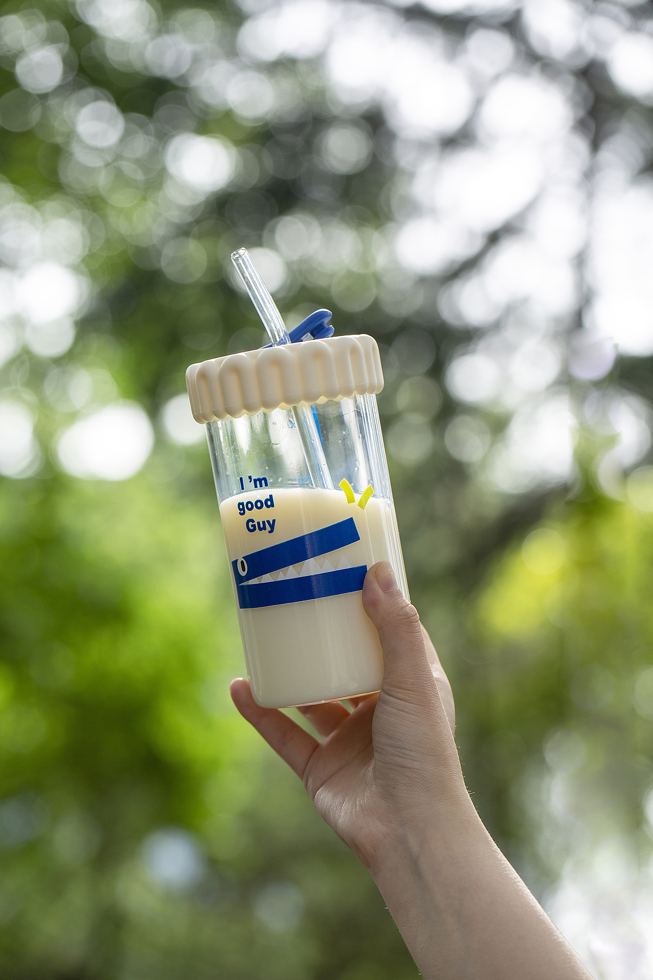 有间|迪乐贝尔潮玩双饮玻璃杯