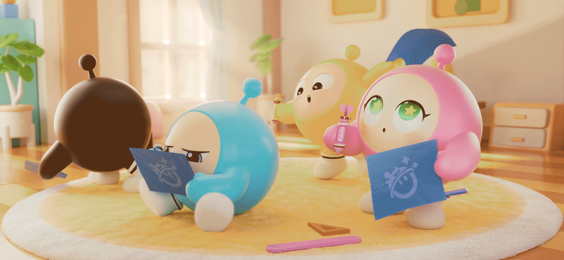 蛋仔派对 乐园嘉年华（图ZMzYxMTc5Nzk2） - 动画/影视 - 站酷设计师FlatwhiteMotion原创素材 - 站酷ZCOOL