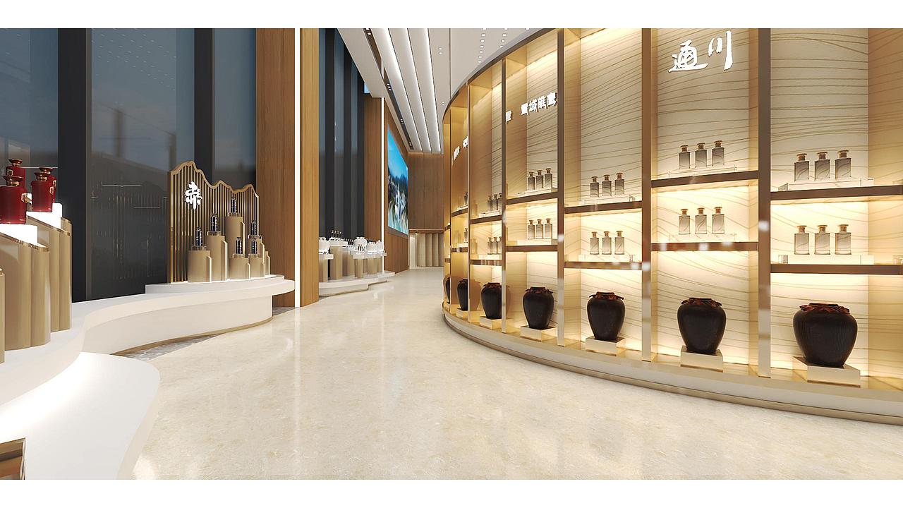 酒展厅设计（图ZMzcwOTM4MTgw） - 展陈设计 - 站酷设计师朝宇原创素材 - 站酷ZCOOL