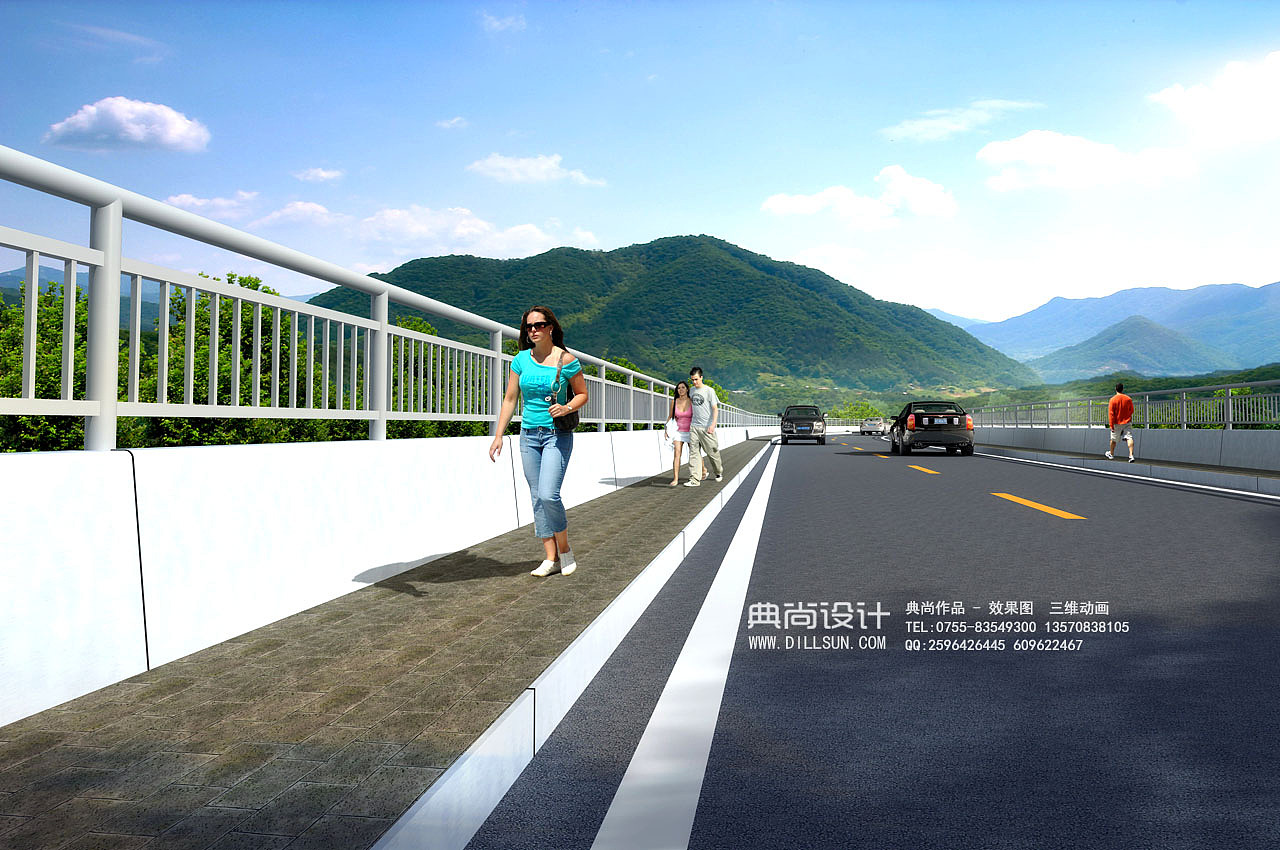 人行道设计效果图