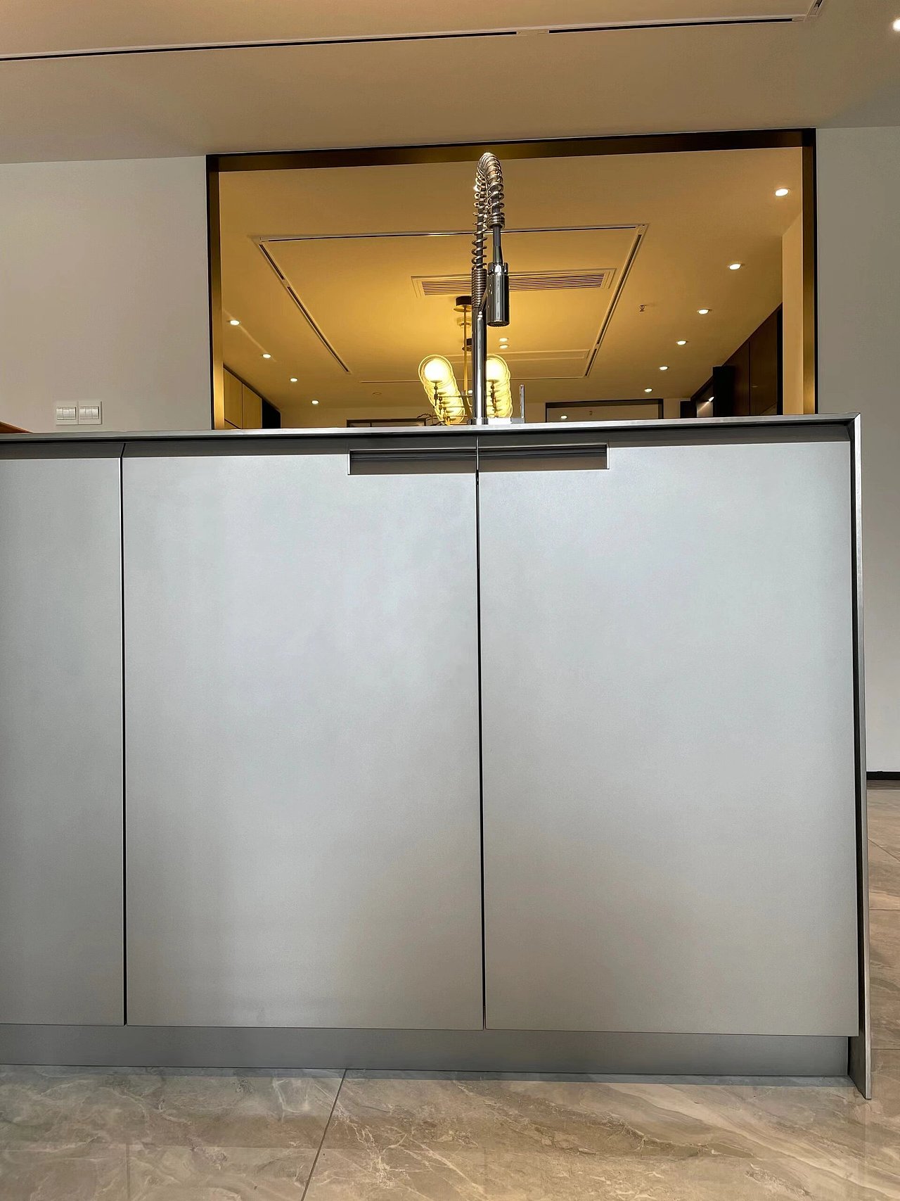 不锈钢实心台面