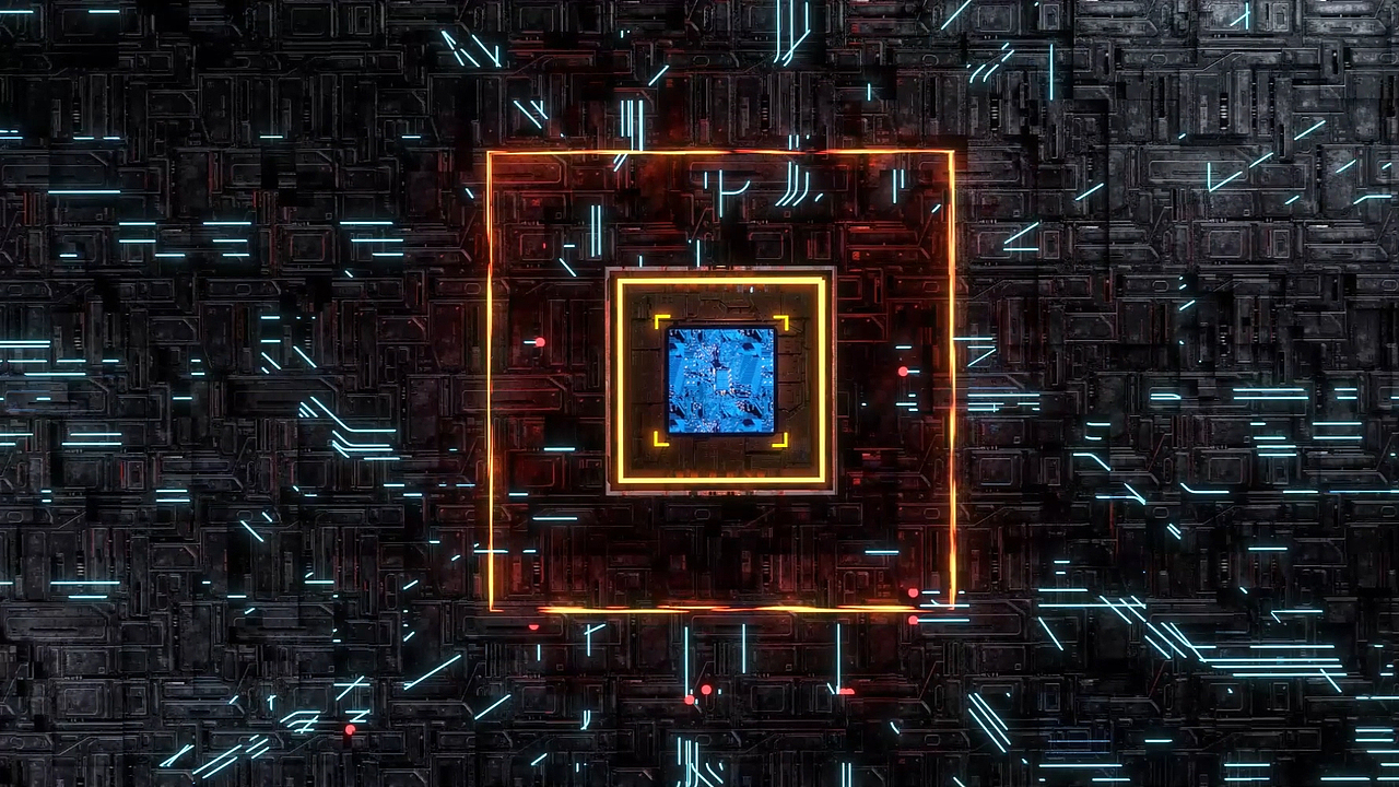 芯片概念动画（图ZMzA4OTU5OTIw） - 动画/影视 - 站酷设计师喔喔我是奥特曼原创素材 - 站酷ZCOOL