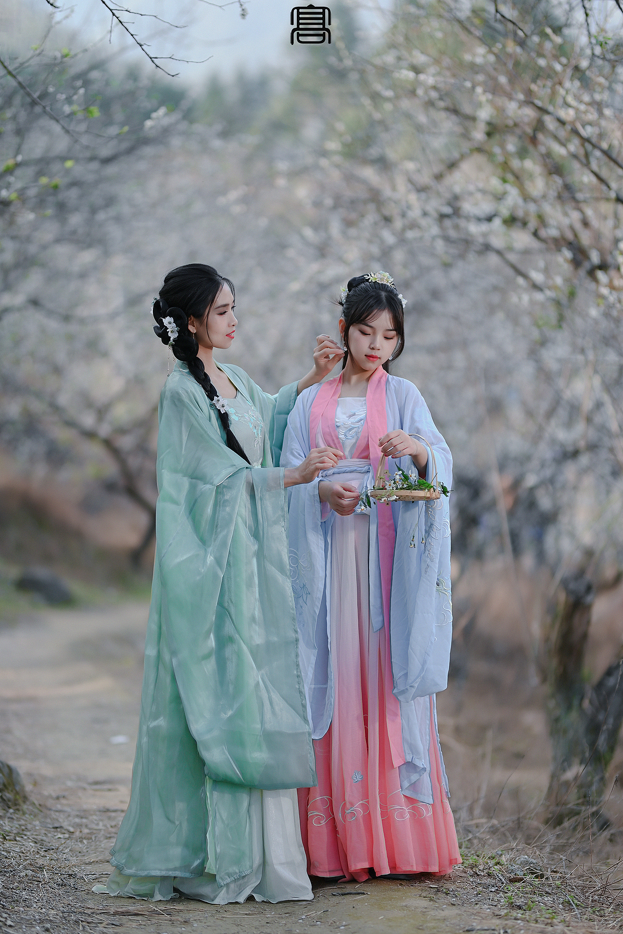 花开花落自有时,人来人往任由之