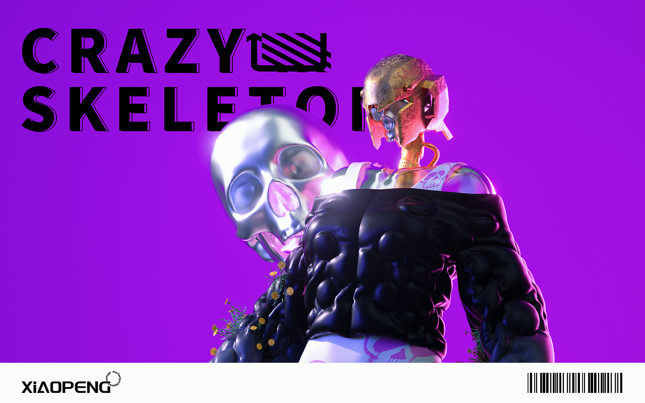 CRAZY SKELETO-机械姬（图ZMzEzODgzNDMy） - 人物/生物 - 站酷设计师霄鹏XiAOPENG原创素材 - 站酷ZCOOL