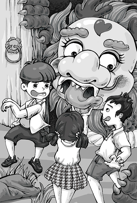 几年前已商用黑白内页（图ZMzA3MDc4Mjcy） - 儿童插画 - 站酷设计师小不点泡泡的小屋原创素材 - 站酷ZCOOL