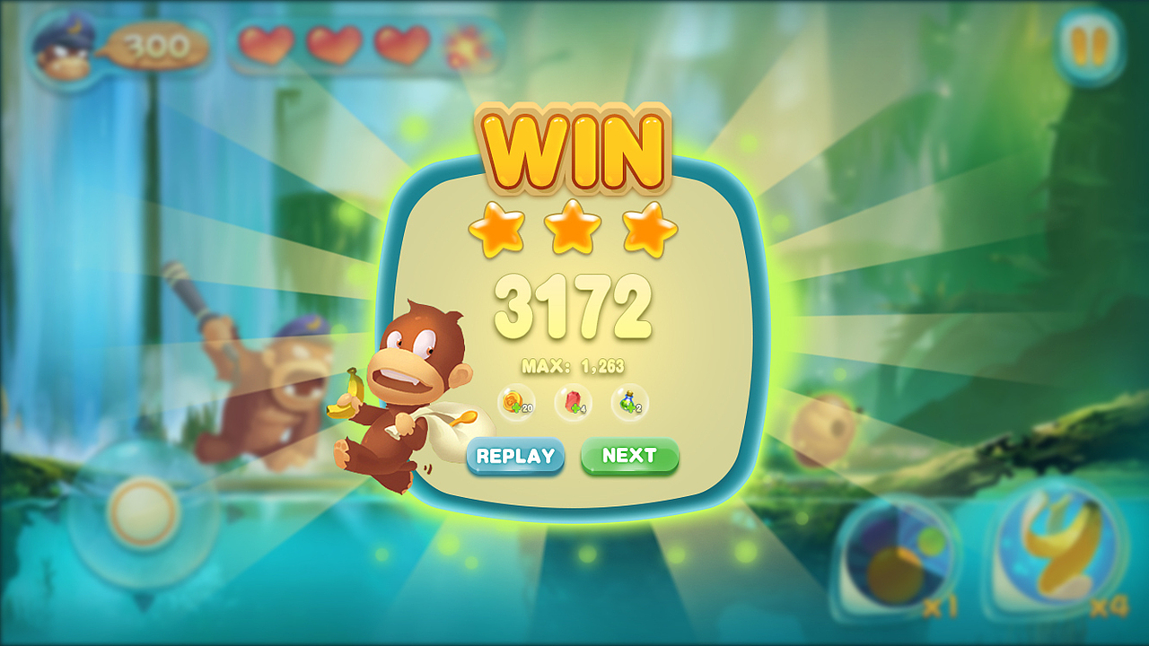 一张通关界面的制作（图ZMzI3NDMwOTA4） - 游戏UI - 站酷设计师鹤寄渔村原创素材 - 站酷ZCOOL