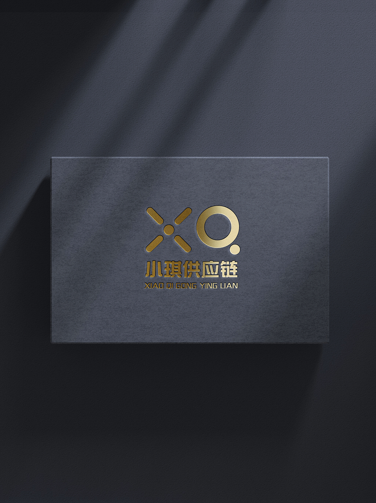 字母logo/logo/名片设计-小琪供应链