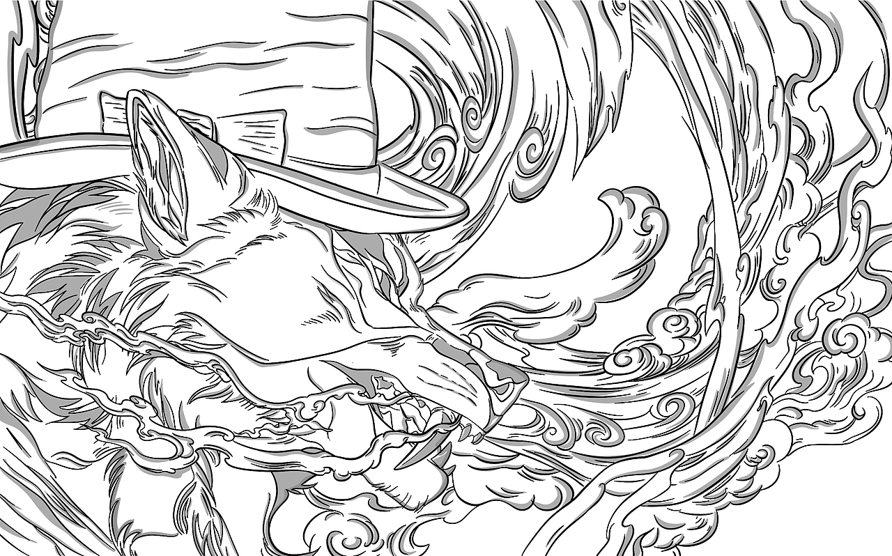 犬粮包装袋（图ZMzUzOTQyNDM2） - 商业插画 - 站酷设计师山岚创设原创素材 - 站酷ZCOOL