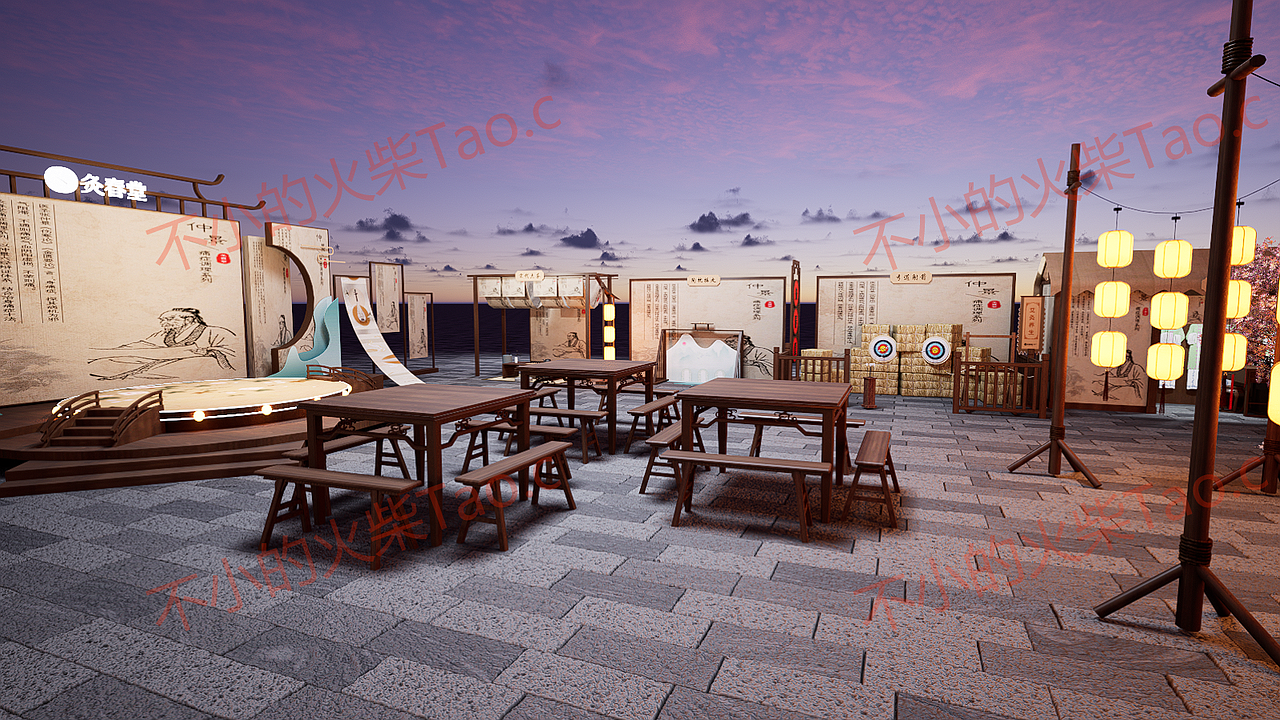 灸春堂-活动布置