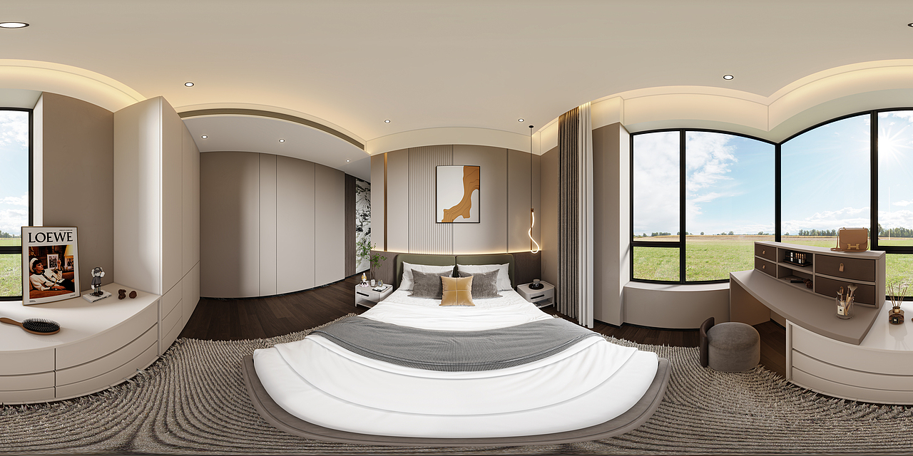 海南陵水清水湾大平层轻奢住宅设计