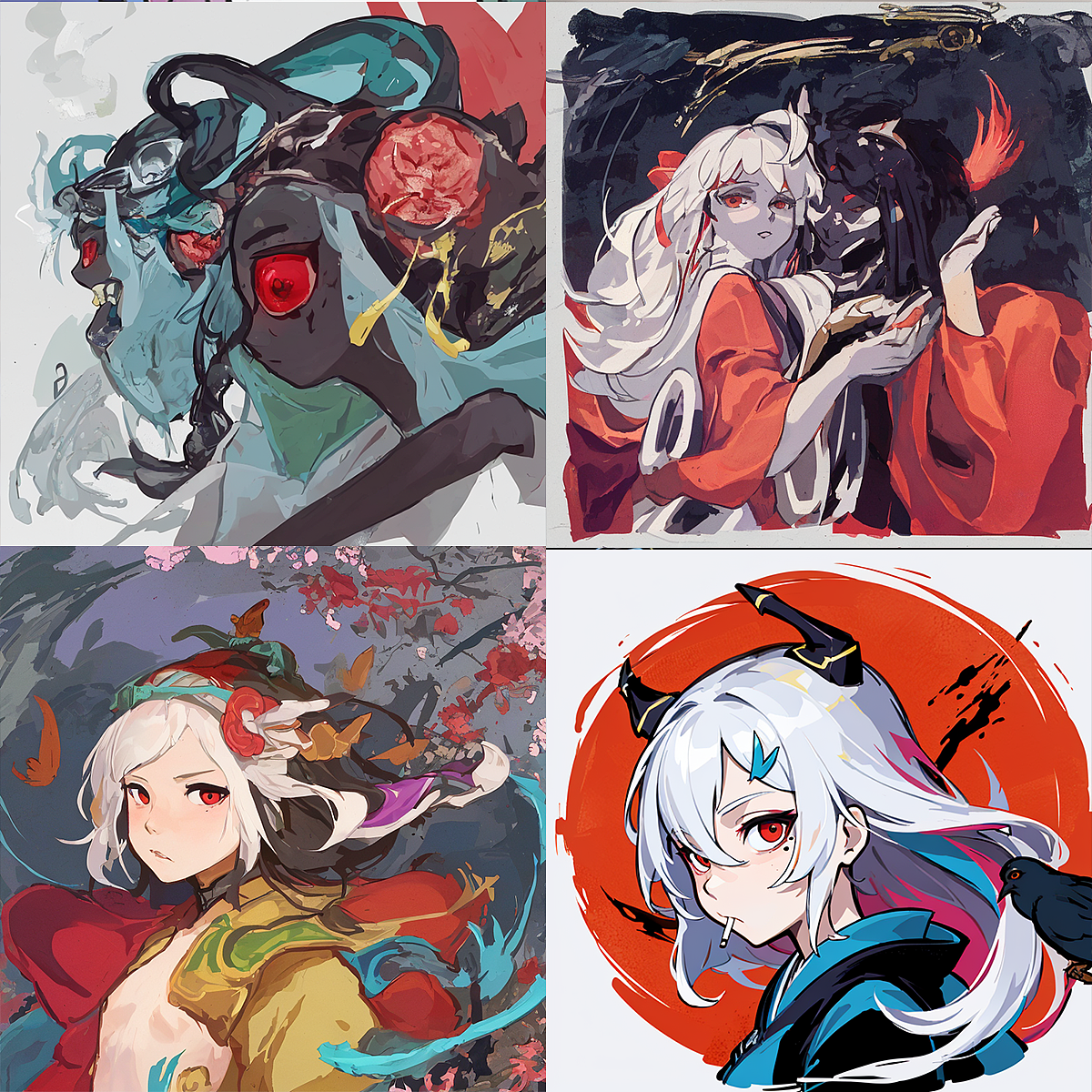 Stable Diffusion | 初尝试（图ZMzM4NDU3NDAw） - 其他动漫 - 站酷设计师大雄这个笨蛋原创素材 - 站酷ZCOOL