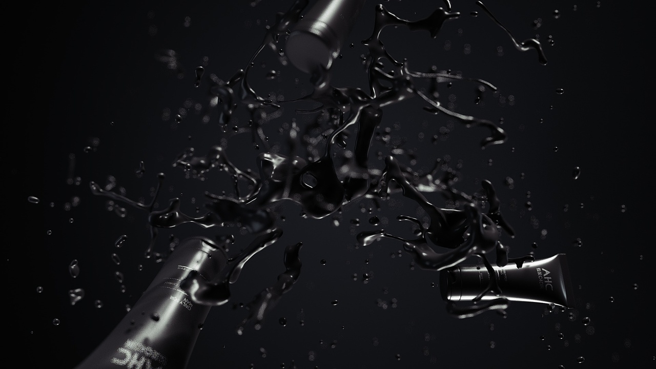 男士洗面奶（C4D/XP粒子）（图ZMzIxMDI1ODAw） - 产品 - 站酷设计师张斌_design原创素材 - 站酷ZCOOL