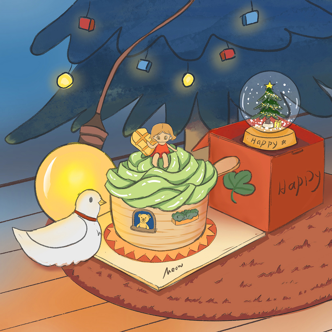 2023圣诞节（图ZMzU2NjEyNDI4） - 创作习作 - 站酷设计师AisatanMa原创素材 - 站酷ZCOOL