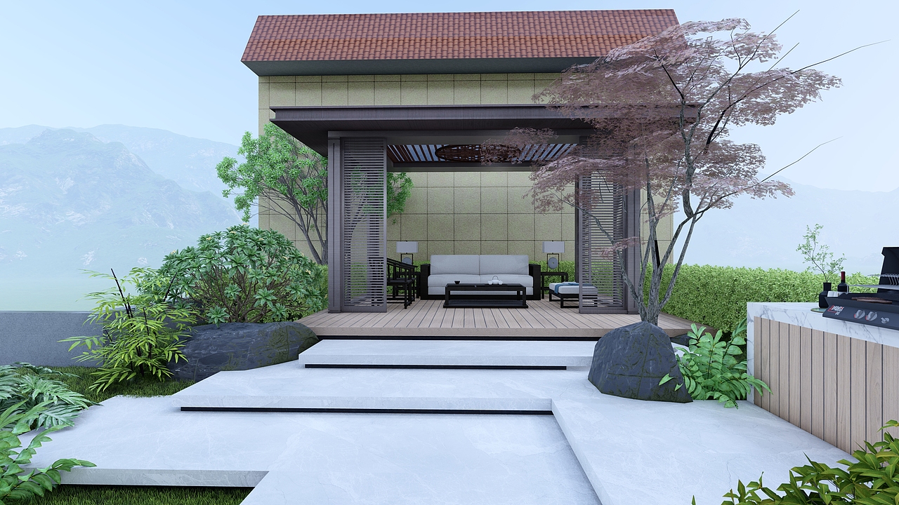 屋顶露台（图ZMzIwMjI0NDEy） - 其他 - 站酷设计师赵小胖nn原创素材 - 站酷ZCOOL