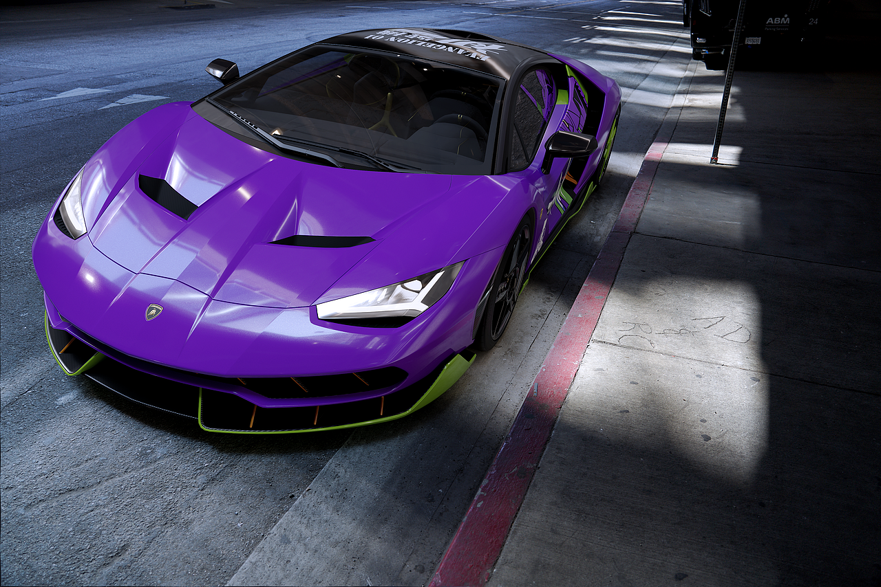 lamborghini centenario EVA涂装练习