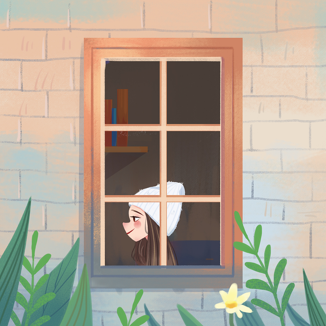 美式插画练习（图ZMzAwMjg5MTky） - 创作习作 - 站酷设计师DD初柒原创素材 - 站酷ZCOOL