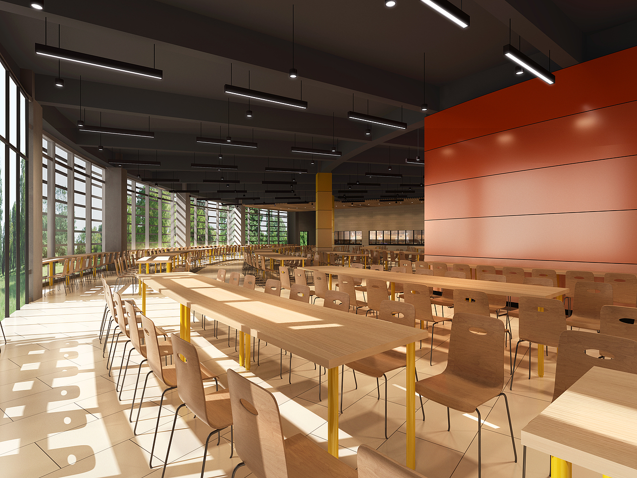 空间效果图打卡|鹤山职院