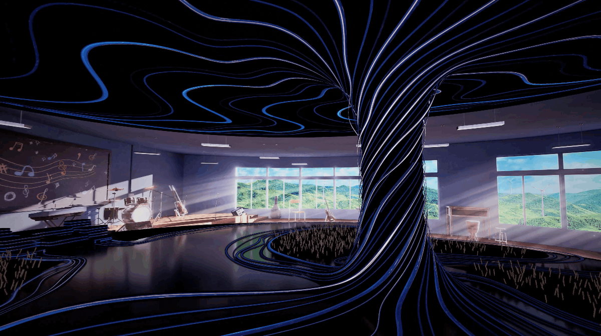 YINGSTUDIO | 芒果TV《这十年 追光者》沉浸感舞台视觉（图ZMzU0NzA1MDE2） - 其他影视 - 站酷设计师影工作室数字视觉原创素材 - 站酷ZCOOL