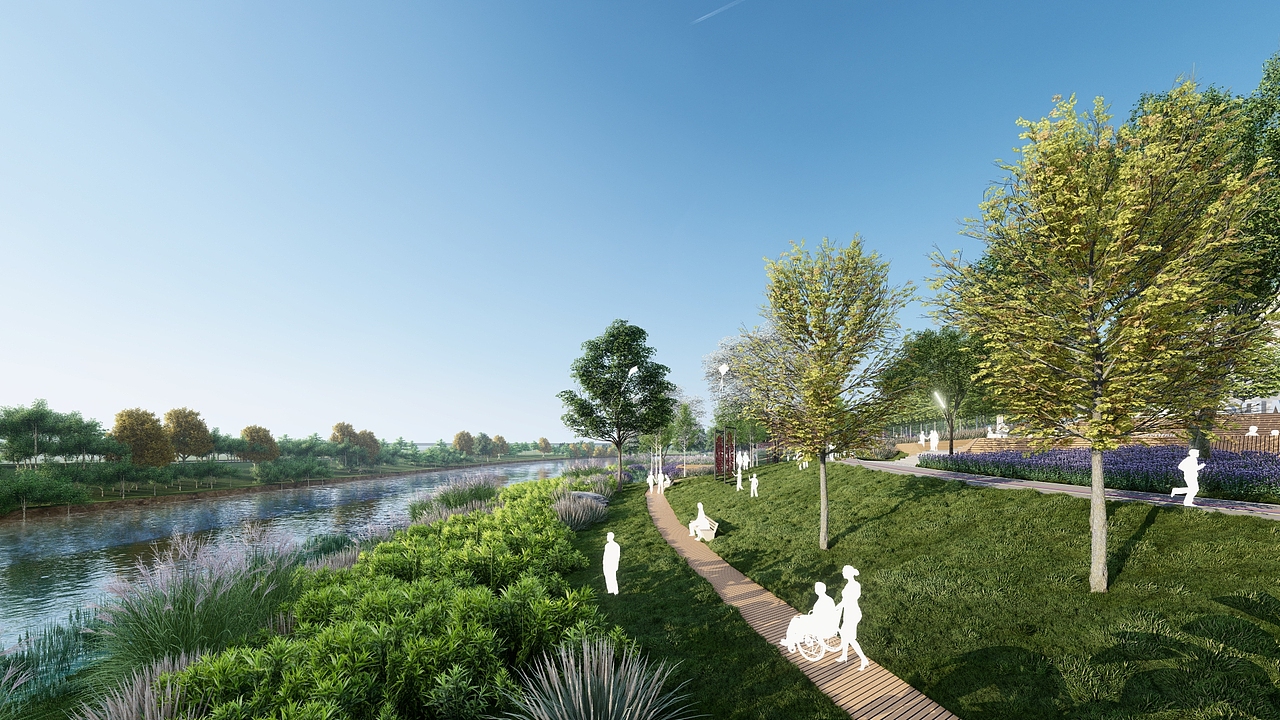 滨江公园景观设计