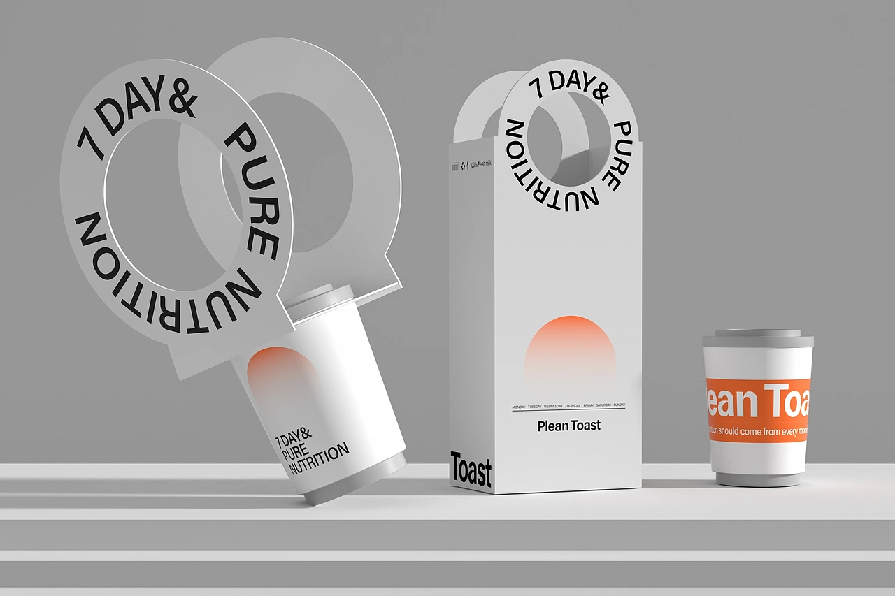 Plean Toast 早餐吐司-餐饮策略视觉设计