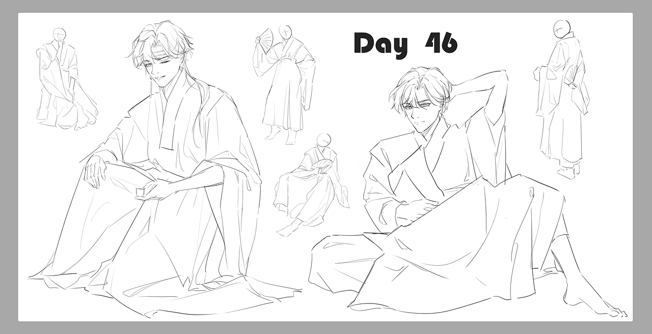 #速寫60天挑戰(zhàn)賽# Day46 @速寫班長(zhǎng)（圖ZMjk3MjgyMjQ0） - 創(chuàng)作習(xí)作 - 站酷設(shè)計(jì)師光城祭原創(chuàng)素材 - 站酷ZCOOL