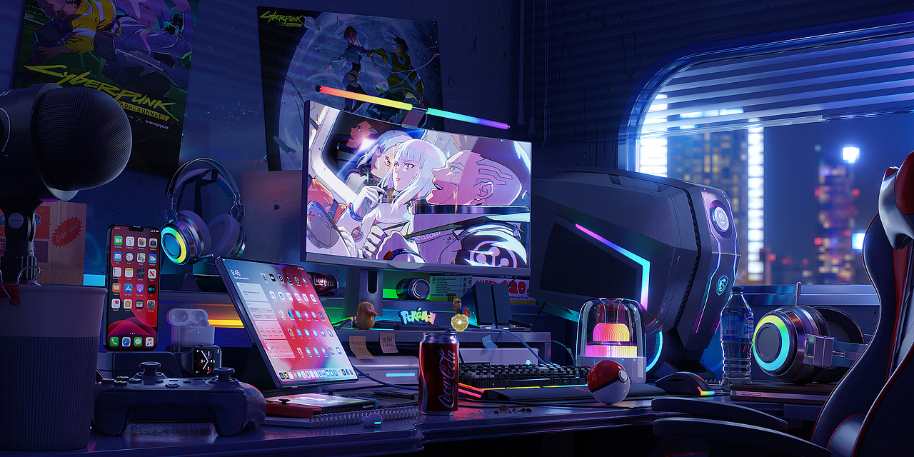 原创作品《男人的浪漫》blender渲染+ps后期（图ZMzQ1ODQ4ODgw） - 场景 - 站酷设计师悦佬原创素材 - 站酷ZCOOL