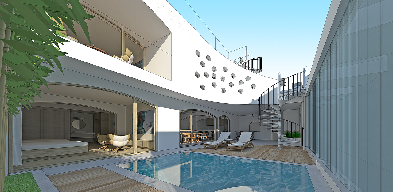 北京房山九渡曲院儿民宿改造